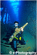 Wreck of the President Coolidge, Vanuatu (S . Pacific )