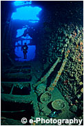 Wreck of the President Coolidge, Vanuatu (S . Pacific )